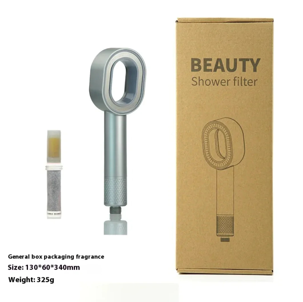 Juego de regalo de cabezal de ducha con aromaterapia