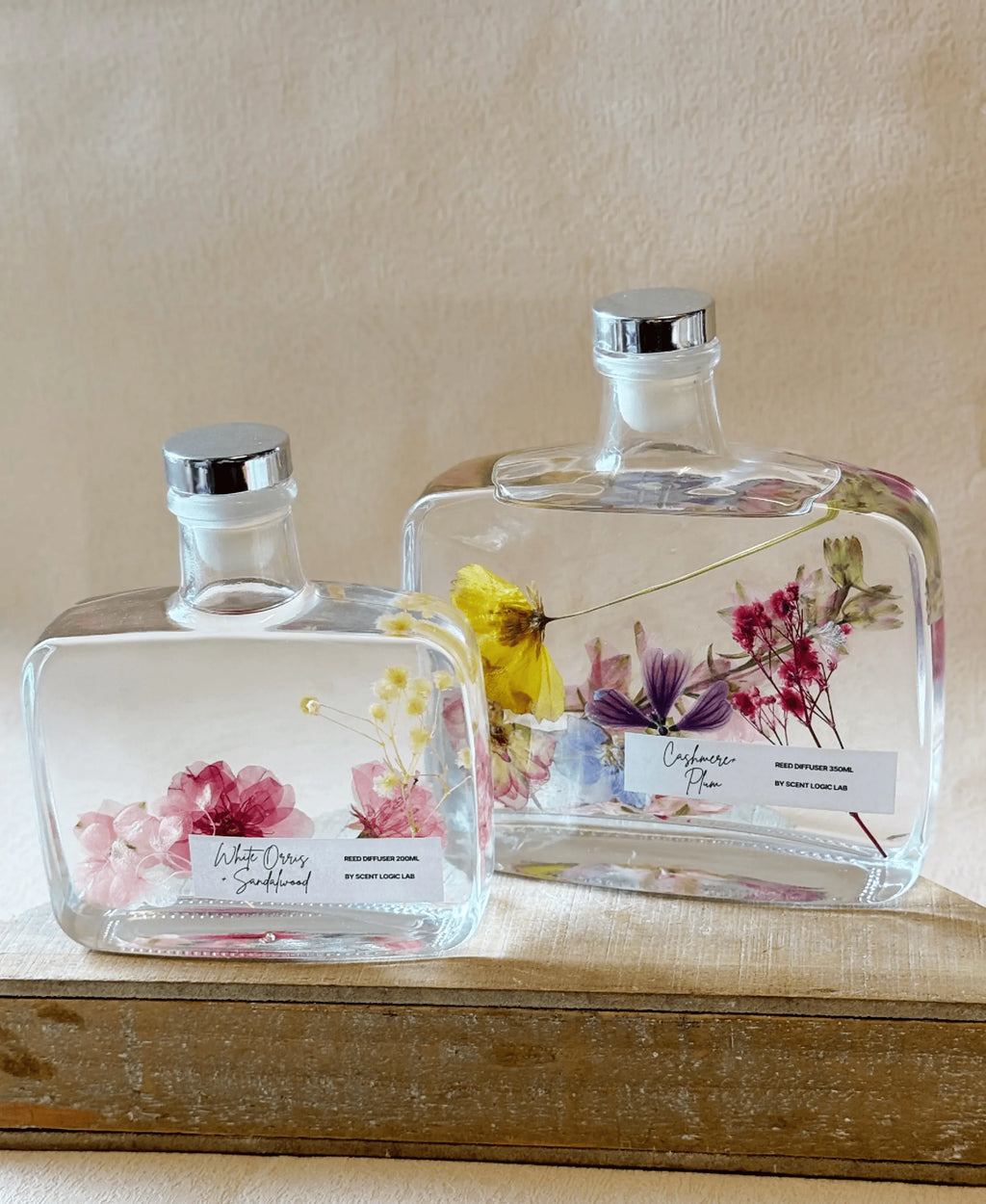 Difusor de varillas botánico de 6,8 oz • Decoración del hogar • Idea de regalo única