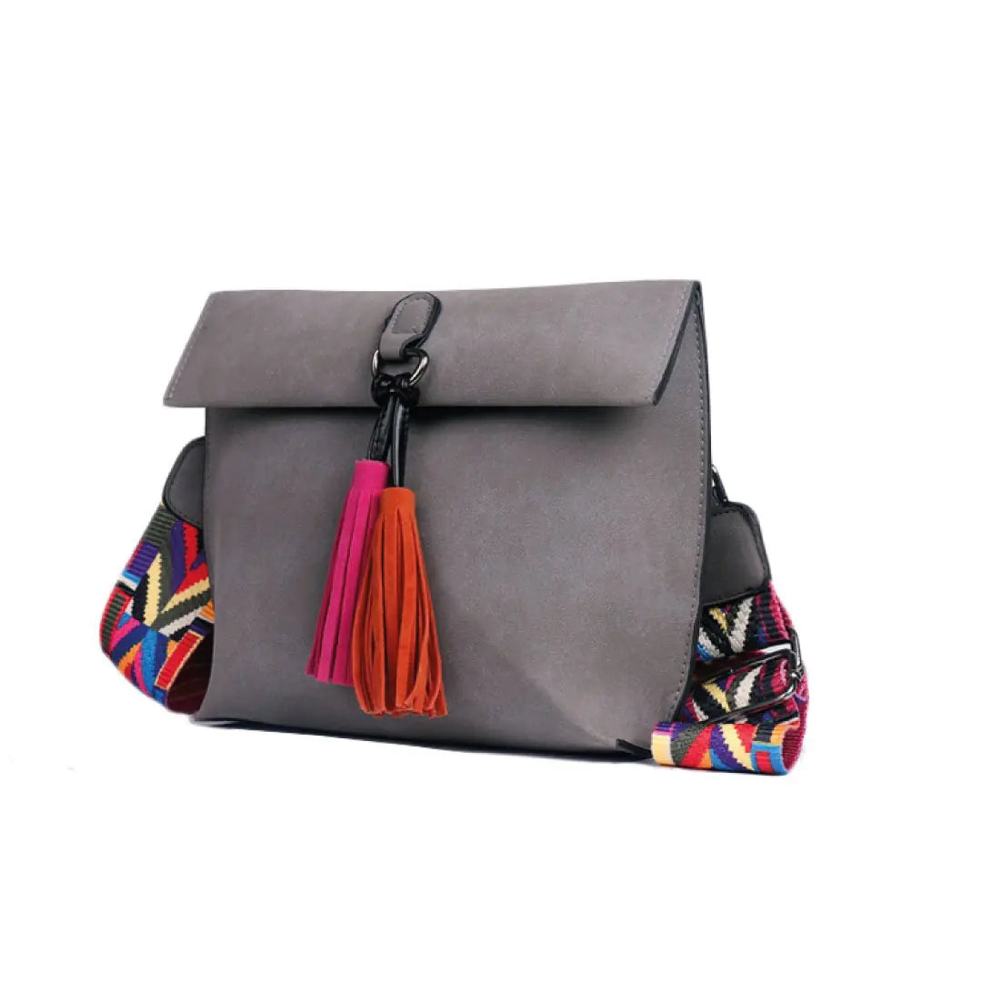 Bolso bandolera Brandy - Gris