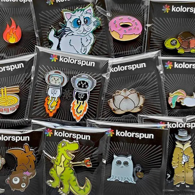 "Plastic Bag" Pin