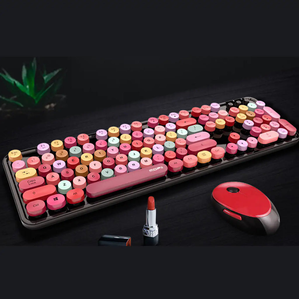Conjunto de teclado y ratón inalámbricos Spring Multi
