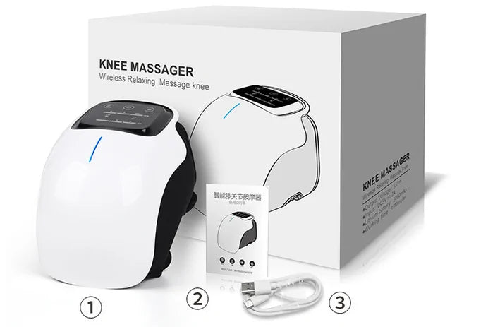 Instrumento de fisioterapia para masaje de rodillas