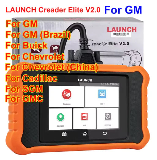 Herramienta de diagnóstico de sistema completo para vehículos Start X431 Elite 2.0: escáner OBD/OBD2 con prueba activa, codificación de ECU y actualizaciones gratuitas
