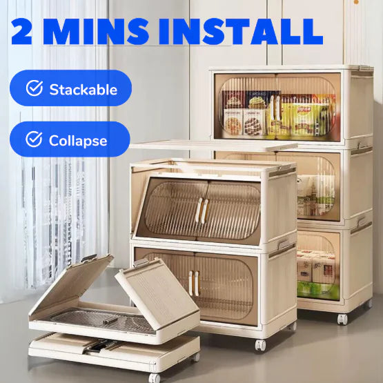 Boîte de rangement pliable