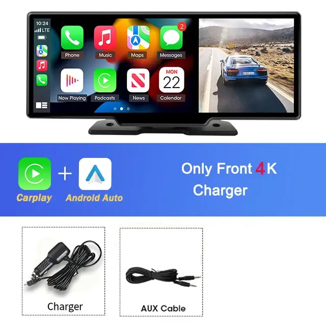 Cámara para salpicadero con Android y DVR para coche