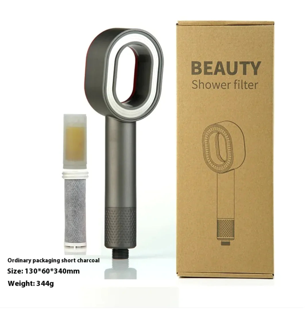 Juego de regalo de cabezal de ducha con aromaterapia