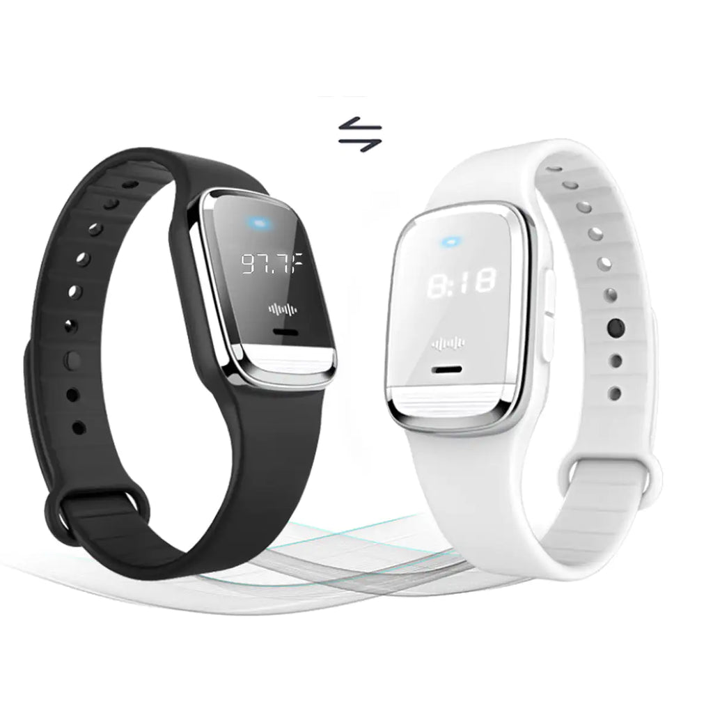 Bracelet et montre anti-moustiques à ultrasons Super Shield II