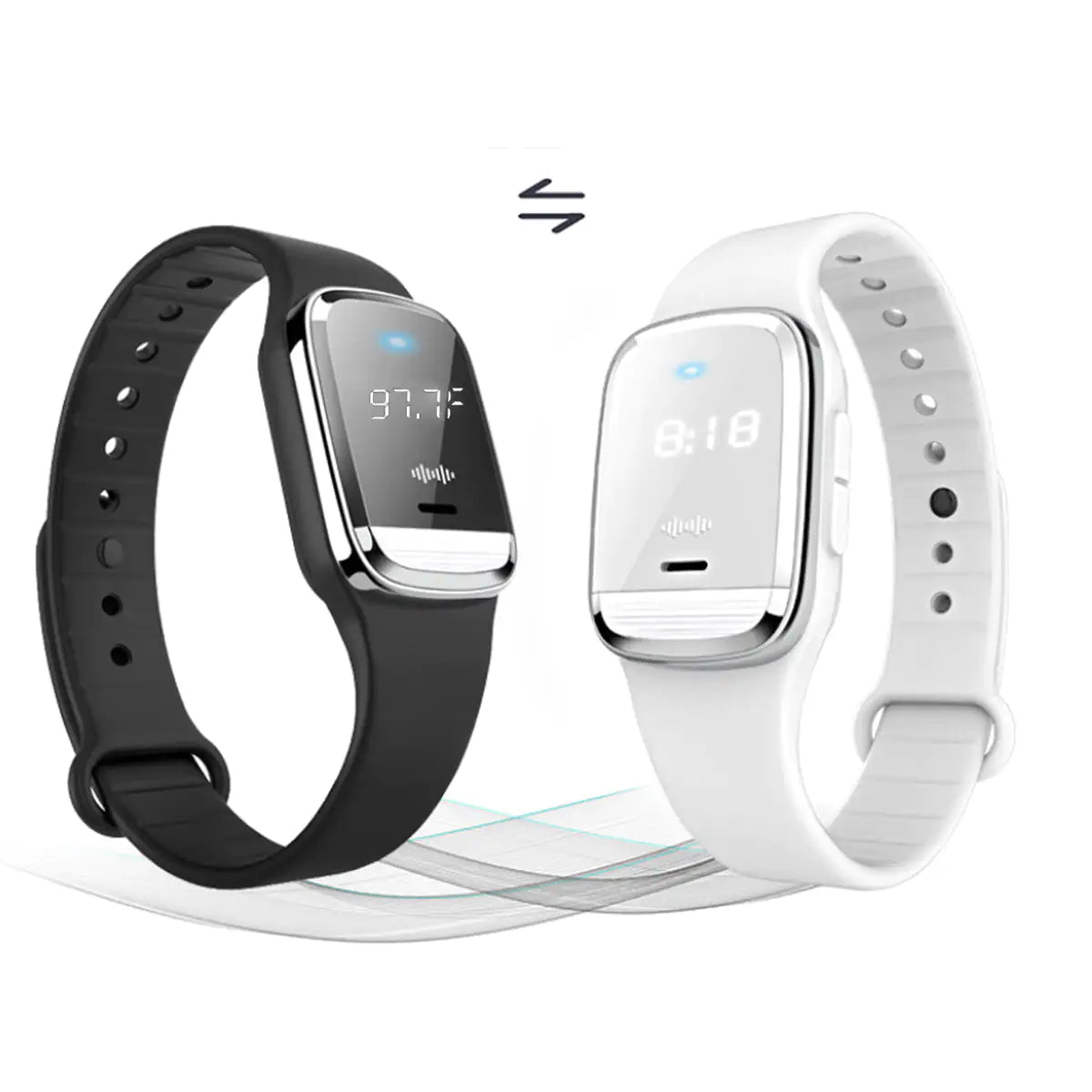 Bracelet et montre anti-moustiques à ultrasons Super Shield II
