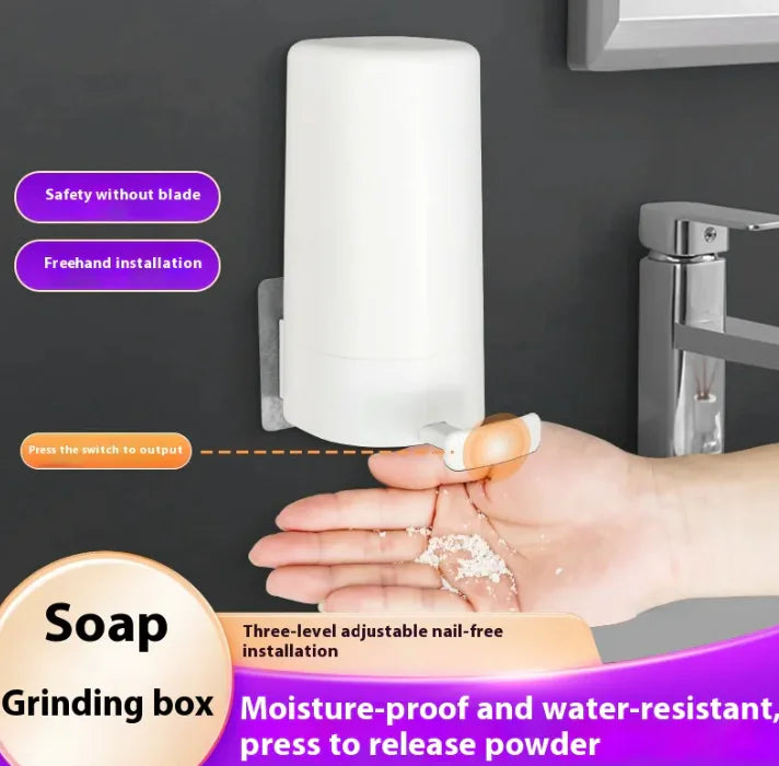 Caja de jabón sin perforaciones