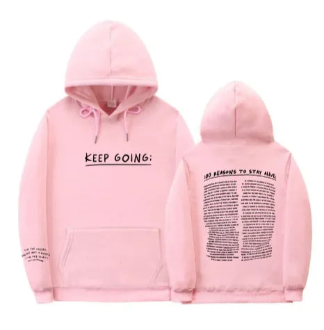 Sweat à capuche à imprimé lettre pour femme avec cordon de serrage, poches et manches longues – Sweat à capuche de sport élégant