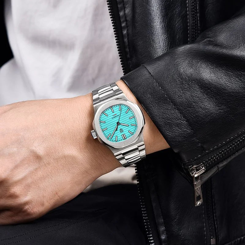 Montre mécanique étanche pour homme