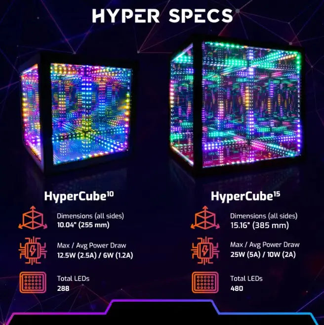 Cube Infinite Extension Atmosphere Lamp