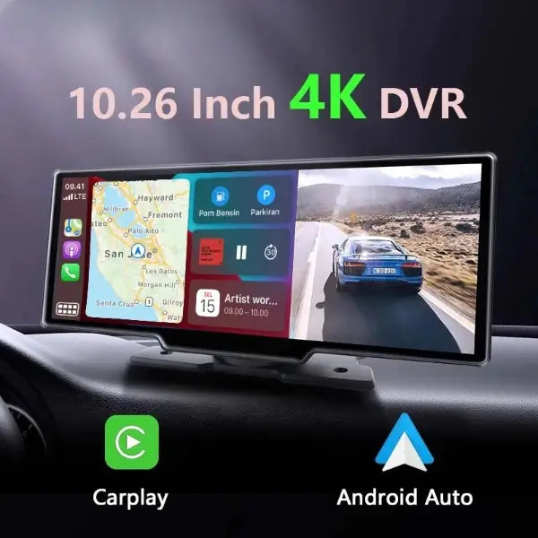 Cámara para salpicadero con Android y DVR para coche