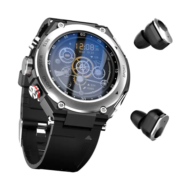 Reloj inteligente con auriculares