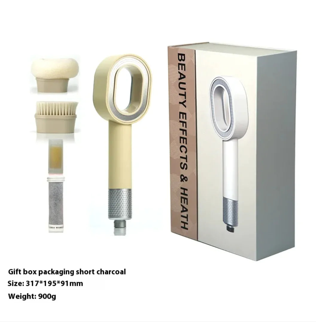 Juego de regalo de cabezal de ducha con aromaterapia