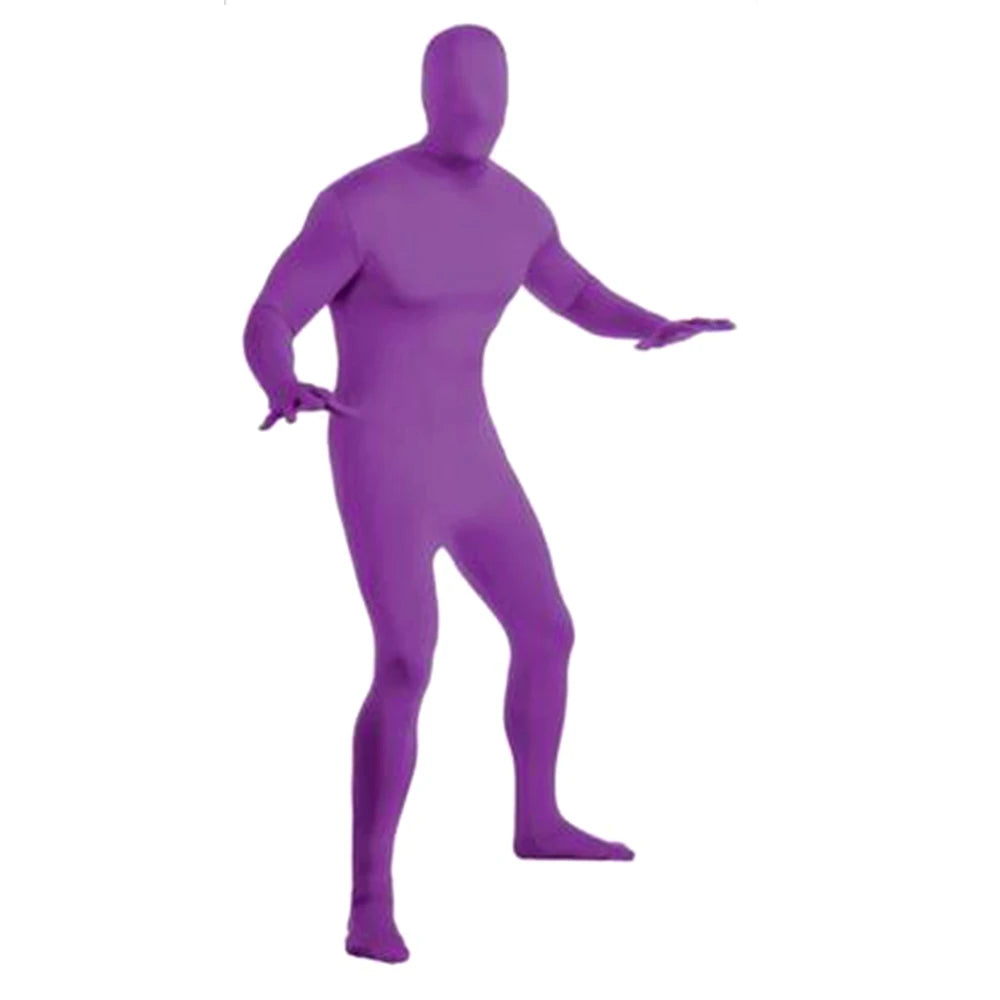 Novelty Dancing Zentai Bodysuit for Men Women Full Body Cosplay Costumes Adult Halloween Carnival Skin Tight Spandex Outfits