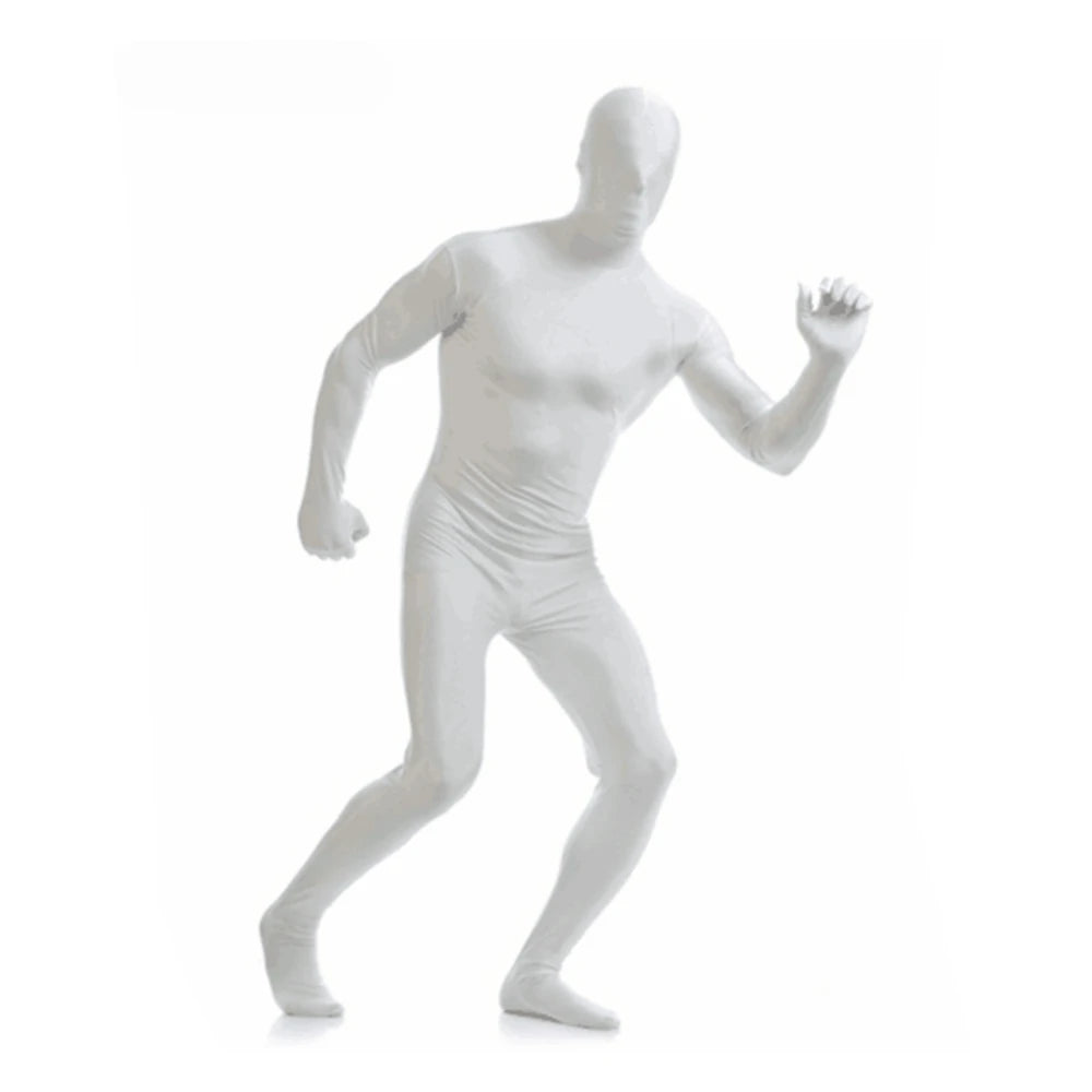 Novelty Dancing Zentai Bodysuit for Men Women Full Body Cosplay Costumes Adult Halloween Carnival Skin Tight Spandex Outfits
