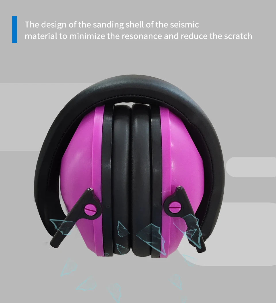 ZOHAN Baby ear muffs for kid Hearing  Earmuffs hear Protection Safety passive Noise Reduction Ear Protector children