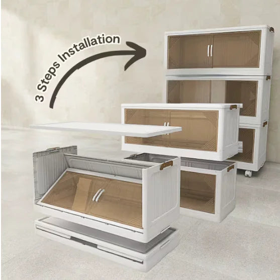 Boîte de rangement pliable