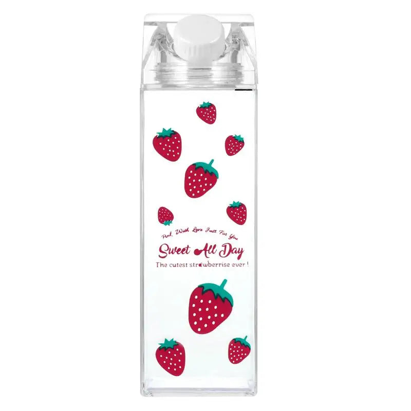 Bottle Clear Beverage Storage Bottles Plastic Carton Water Leakproof Empty Sports Camping Travel Handy Drink Transparent Tea
