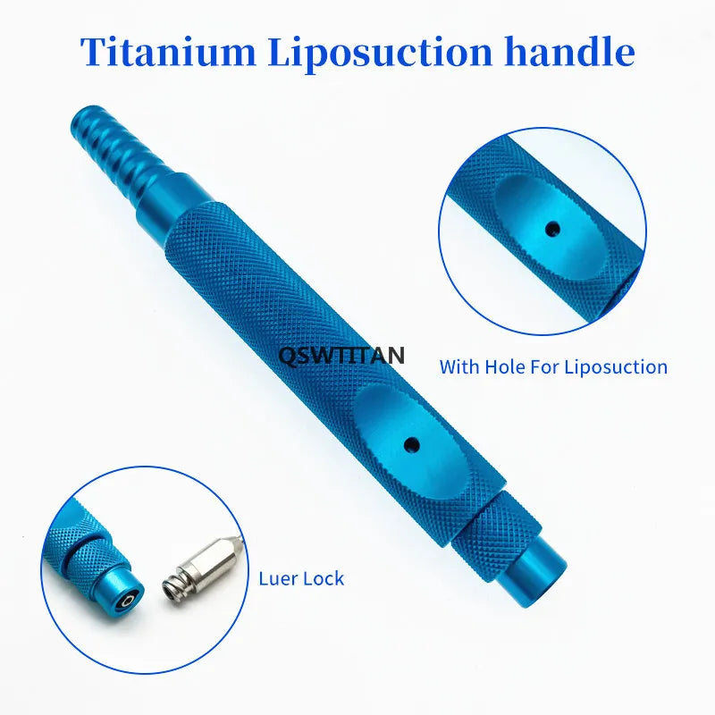 Fat Inflitration Cannula Fat Transfer Cannula Aspiration Cannula Metal Cap Syringe  Cosmetology Micro Cannula liposuction tool