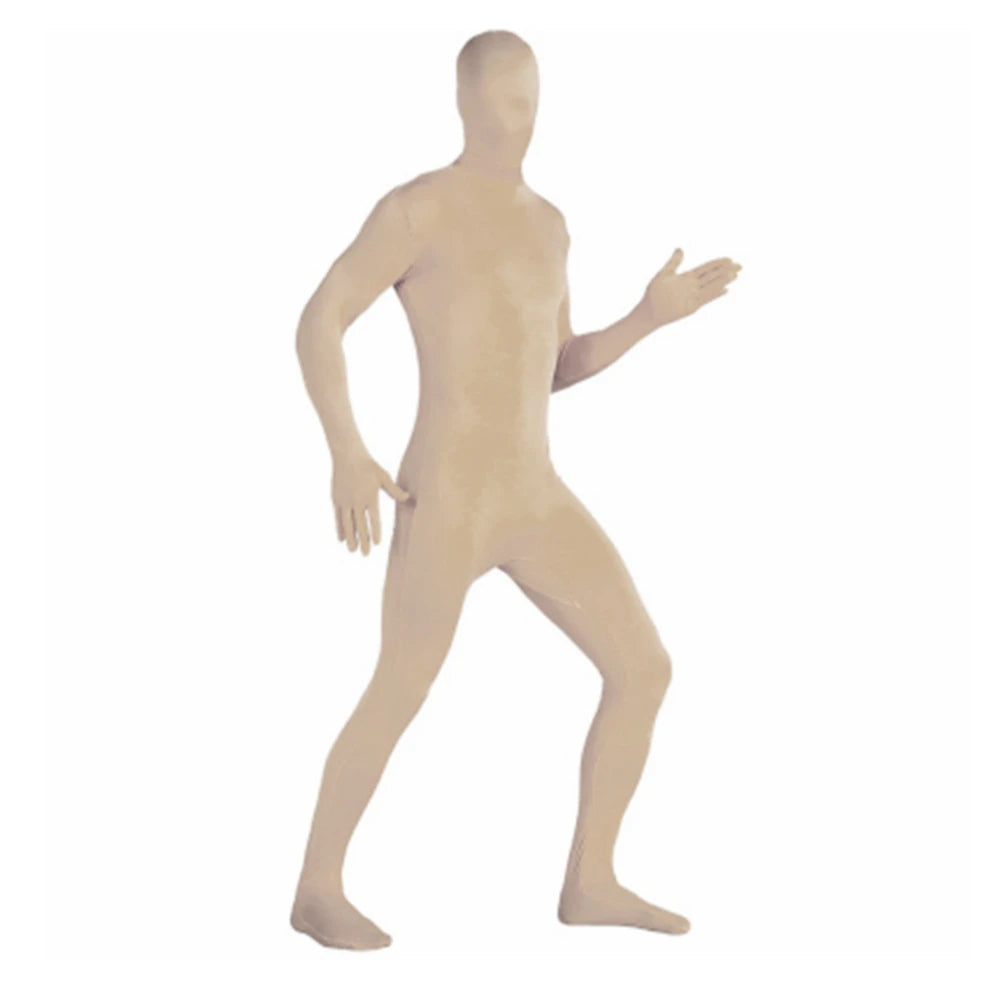 Novelty Dancing Zentai Bodysuit for Men Women Full Body Cosplay Costumes Adult Halloween Carnival Skin Tight Spandex Outfits