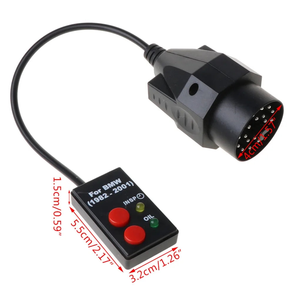 20 Pin Sockets Oil Service Reset Scan Diagnostic Tool For BMW E30 E34 E36 E39 Z3