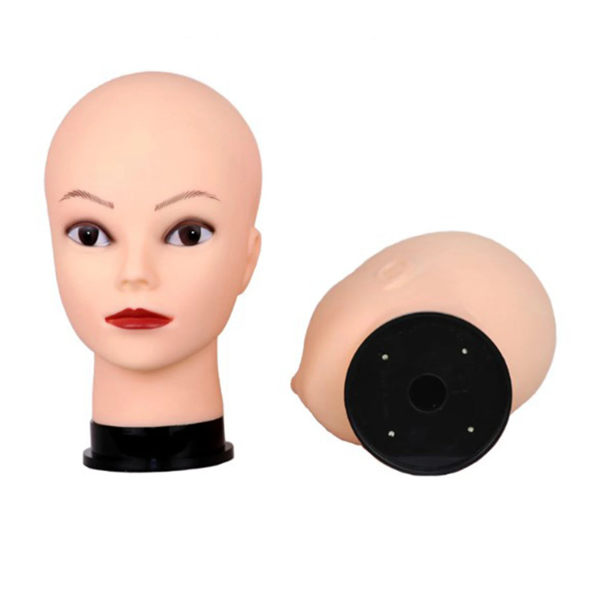 Female Head Model Mannequin Wig Hair Glasses Manikin For Making Wig Stand and Hat Display Cosmetology Manikin Training Head