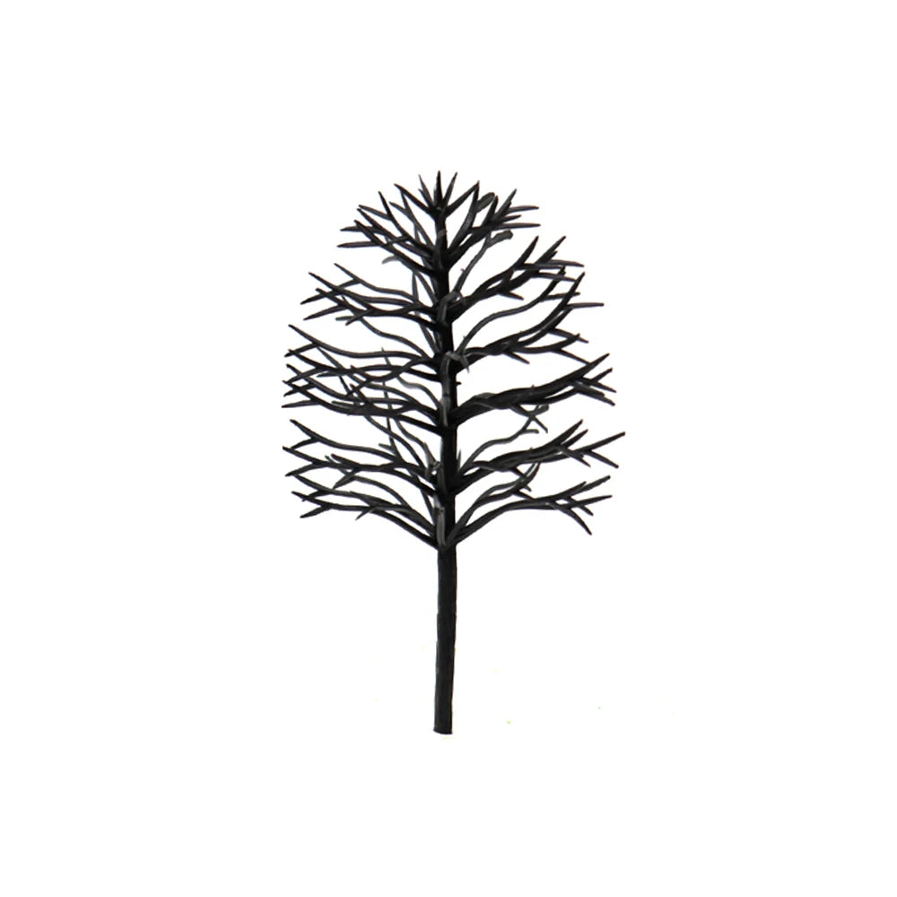 100PCS Architecture Building Plastic Model Tree Trunk Making Trees Materials DIY Scene Railway Train Layout for Diorama