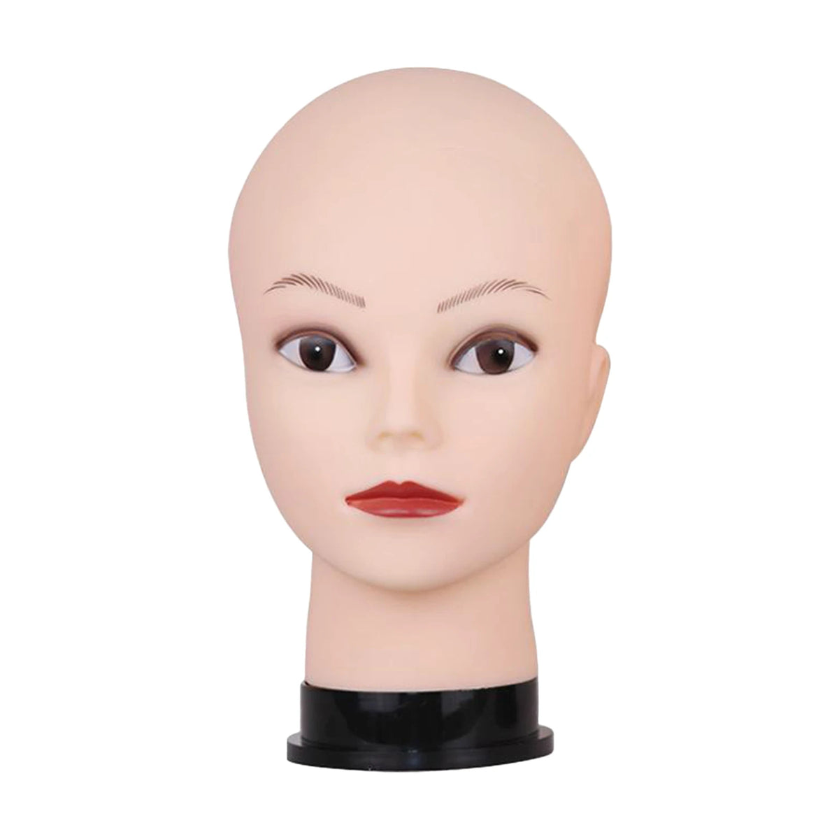 Female Head Model Mannequin Wig Hair Glasses Manikin For Making Wig Stand and Hat Display Cosmetology Manikin Training Head