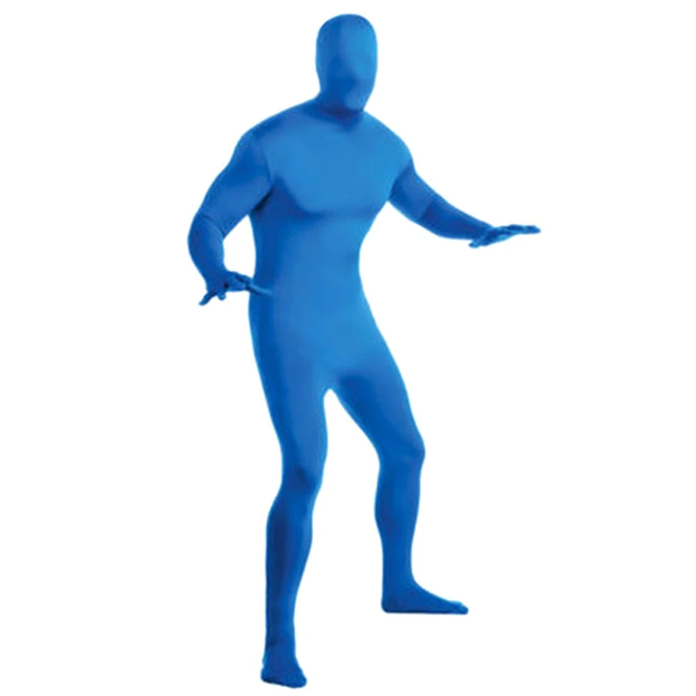 Novelty Dancing Zentai Bodysuit for Men Women Full Body Cosplay Costumes Adult Halloween Carnival Skin Tight Spandex Outfits