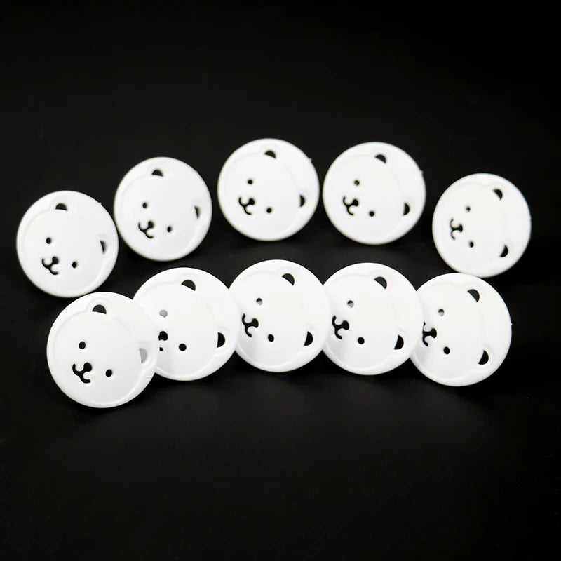 4pcs Baby Safety Child Electric Socket Outlet Plug Protection Security Two Phase Safe Lock Cover Kids Sockets Cover Plugs