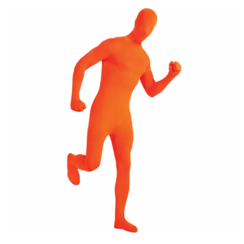 Novelty Dancing Zentai Bodysuit for Men Women Full Body Cosplay Costumes Adult Halloween Carnival Skin Tight Spandex Outfits