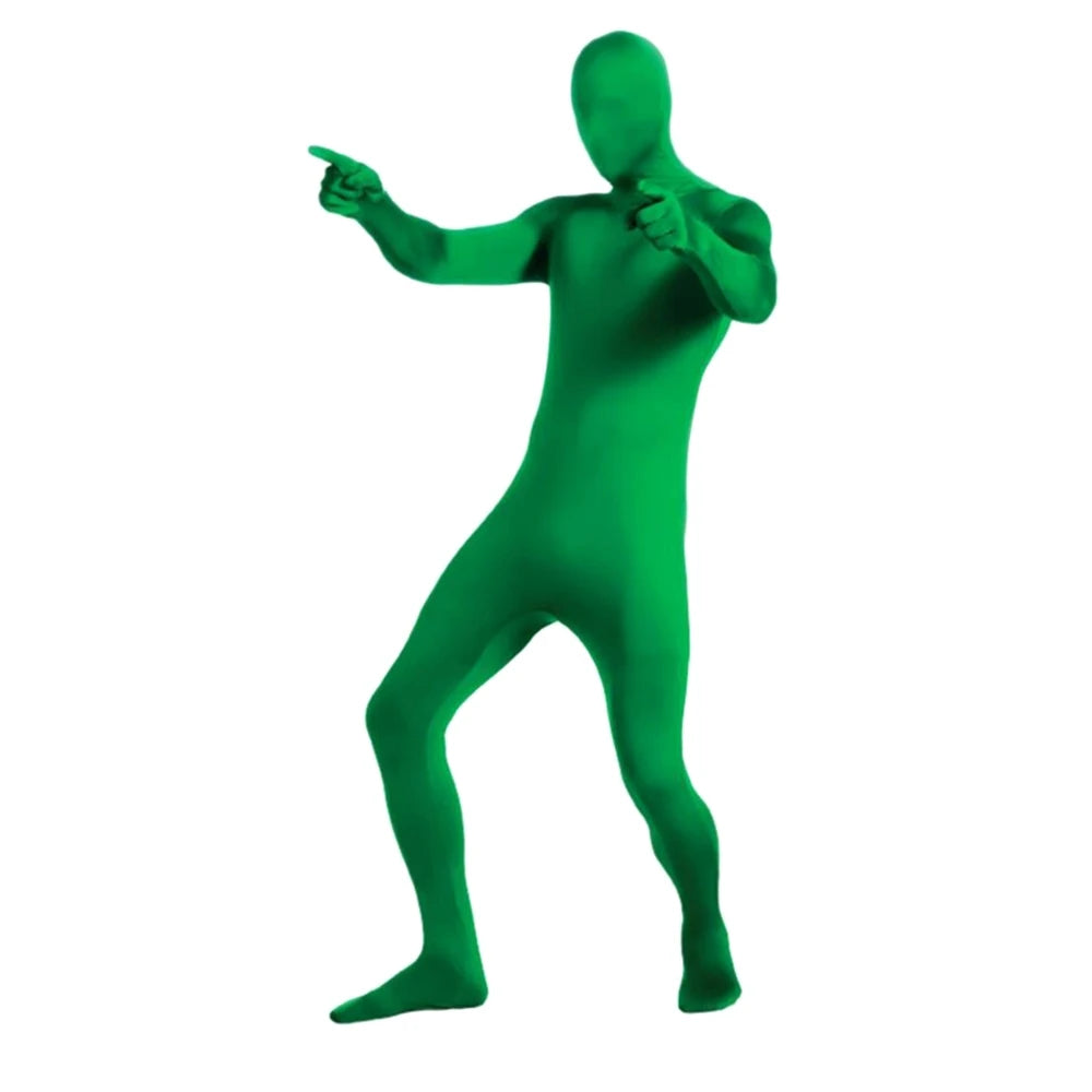 Novelty Dancing Zentai Bodysuit for Men Women Full Body Cosplay Costumes Adult Halloween Carnival Skin Tight Spandex Outfits