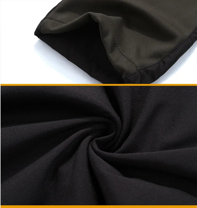 TRVLWEGO Hunting Climbing Camping Hiking Trekking Pants Softshell Autumn Winter Waterproof  Warmth Radiation Protection Men
