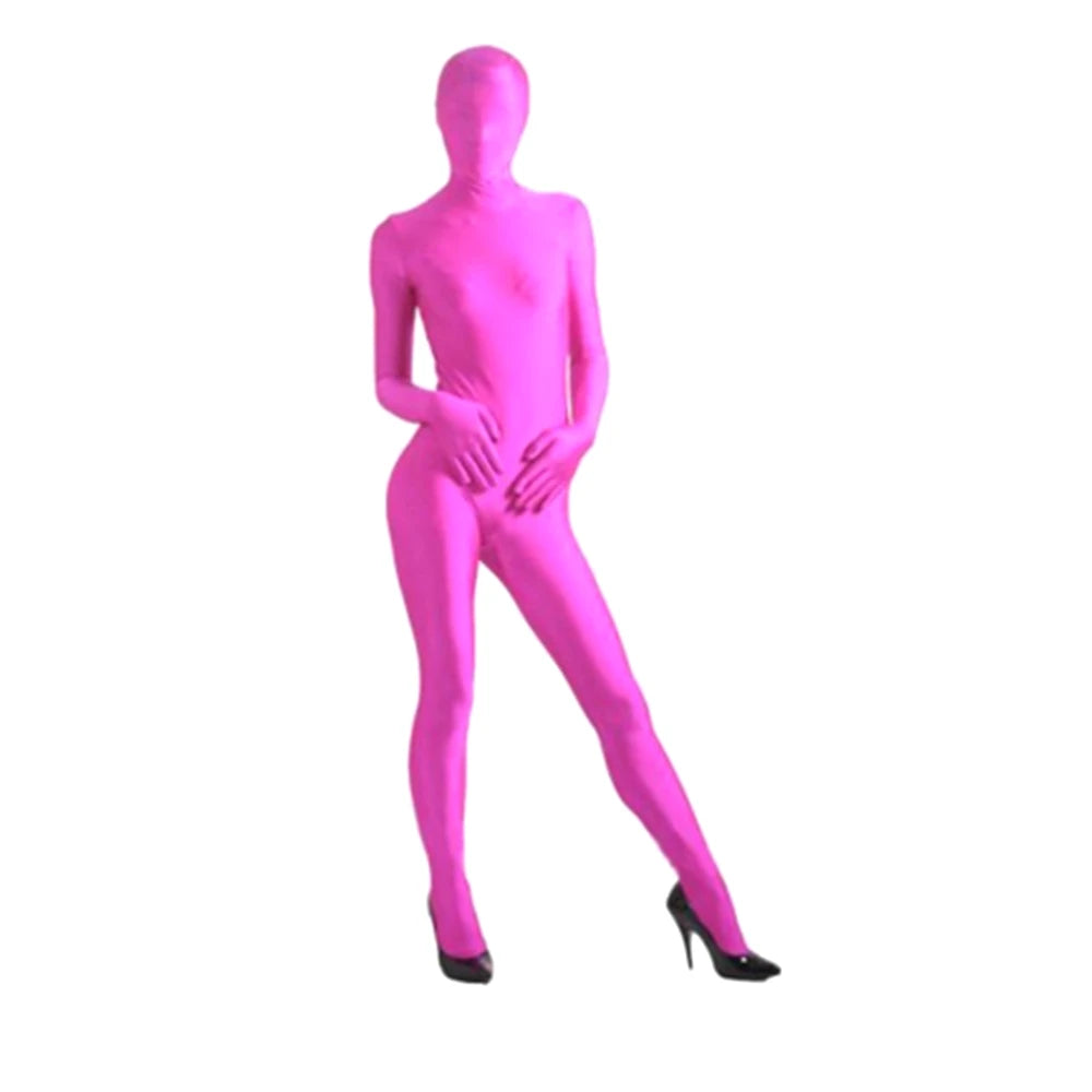 Novelty Dancing Zentai Bodysuit for Men Women Full Body Cosplay Costumes Adult Halloween Carnival Skin Tight Spandex Outfits