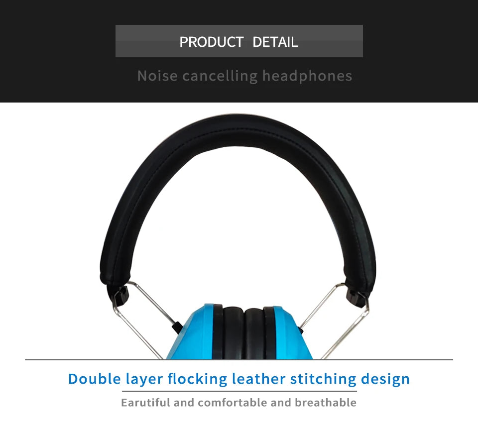ZOHAN Baby ear muffs for kid Hearing  Earmuffs hear Protection Safety passive Noise Reduction Ear Protector children
