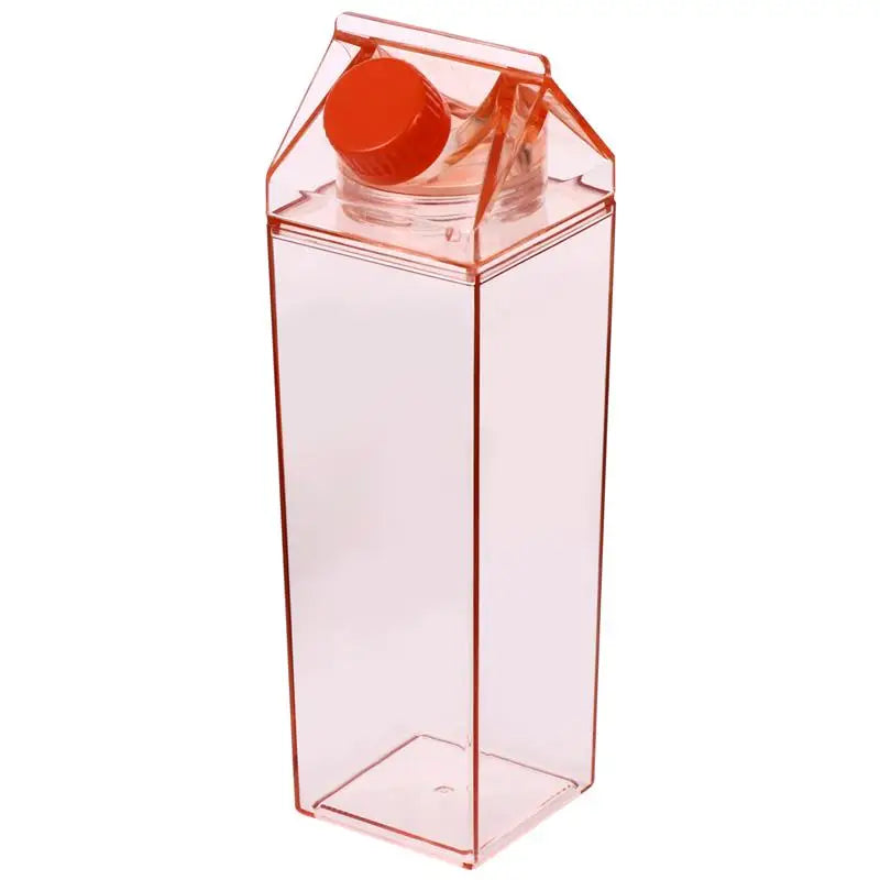 Bottle Clear Beverage Storage Bottles Plastic Carton Water Leakproof Empty Sports Camping Travel Handy Drink Transparent Tea