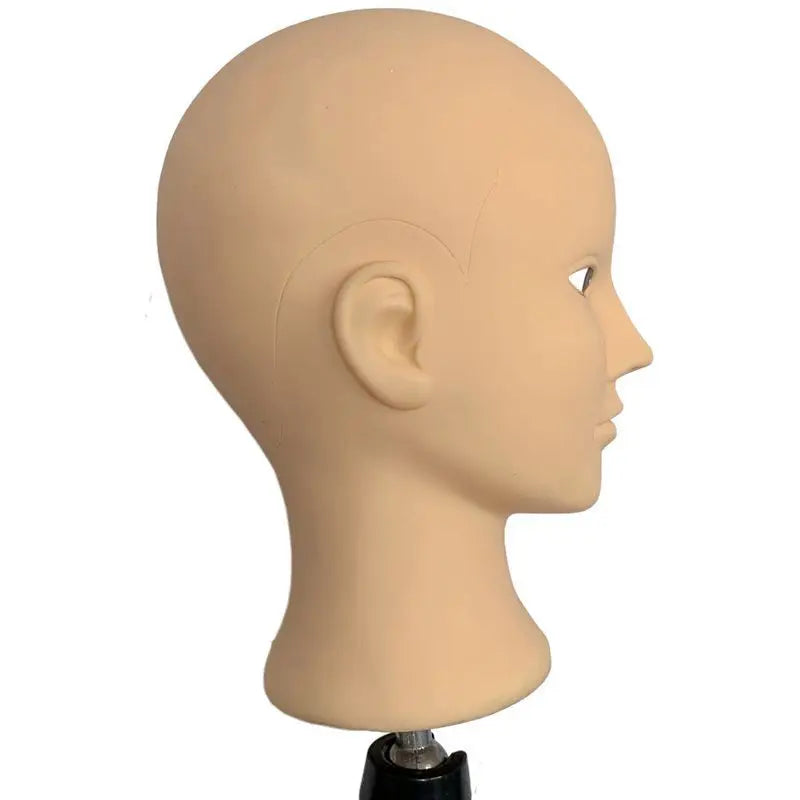 Female African Mannequin Head Without Hair For Making Wig Stand and Hat Display Cosmetology Manikin Training Head