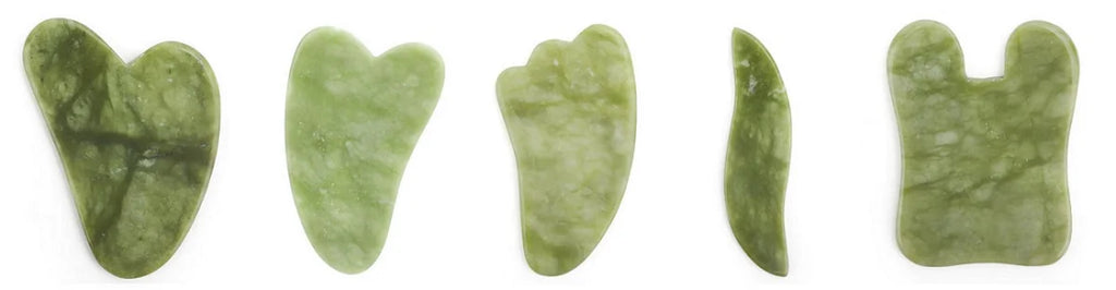 Rose Quartz Face Massager Gua Sha Scraper Natural Jade Stone Skin Care Massager for Body Facial Neck Back Beauty Health Eye SPA