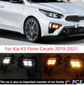 Lámparas antiniebla LED DRL para Kia K3/Forte/Cerato