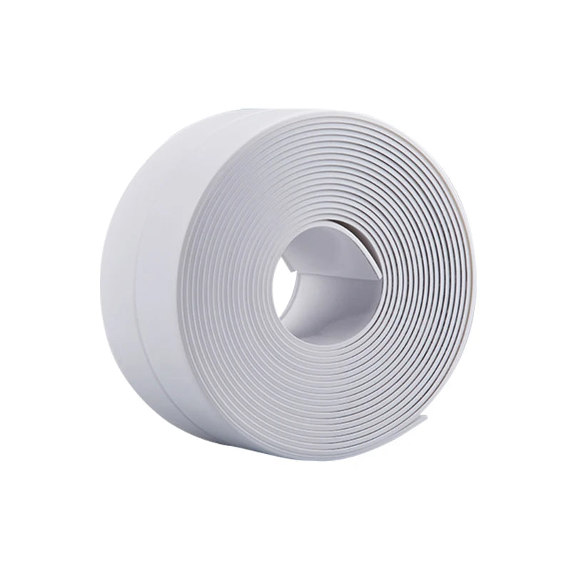 3.2M Home Accessories Waterproof Mold Proof Adhesive Tape Durable Use PVC Material Kitchen Bathroom Wall Sealing Tape