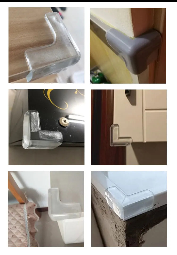 Baby Silicone Safe Corner Protector Child Safety Edge Guards Anticollision Protection Cover Pad From Table Desk Angle