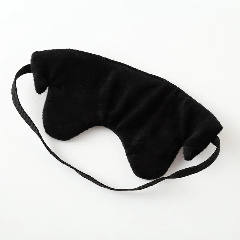 Travel Sleeping Blindfold Novelty Lifelike 3D Animal Eye Mask Funny Cat Tiger Pug Glasses Dog Cartoon Fox Eye Patch Sleep Mask
