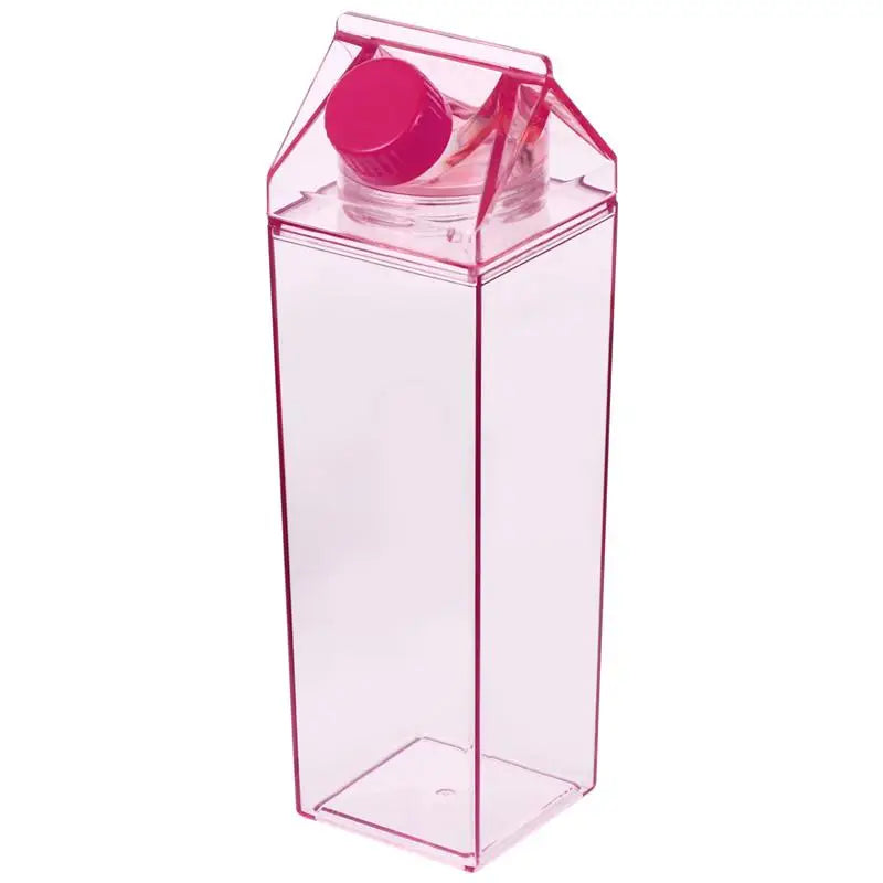 Bottle Clear Beverage Storage Bottles Plastic Carton Water Leakproof Empty Sports Camping Travel Handy Drink Transparent Tea