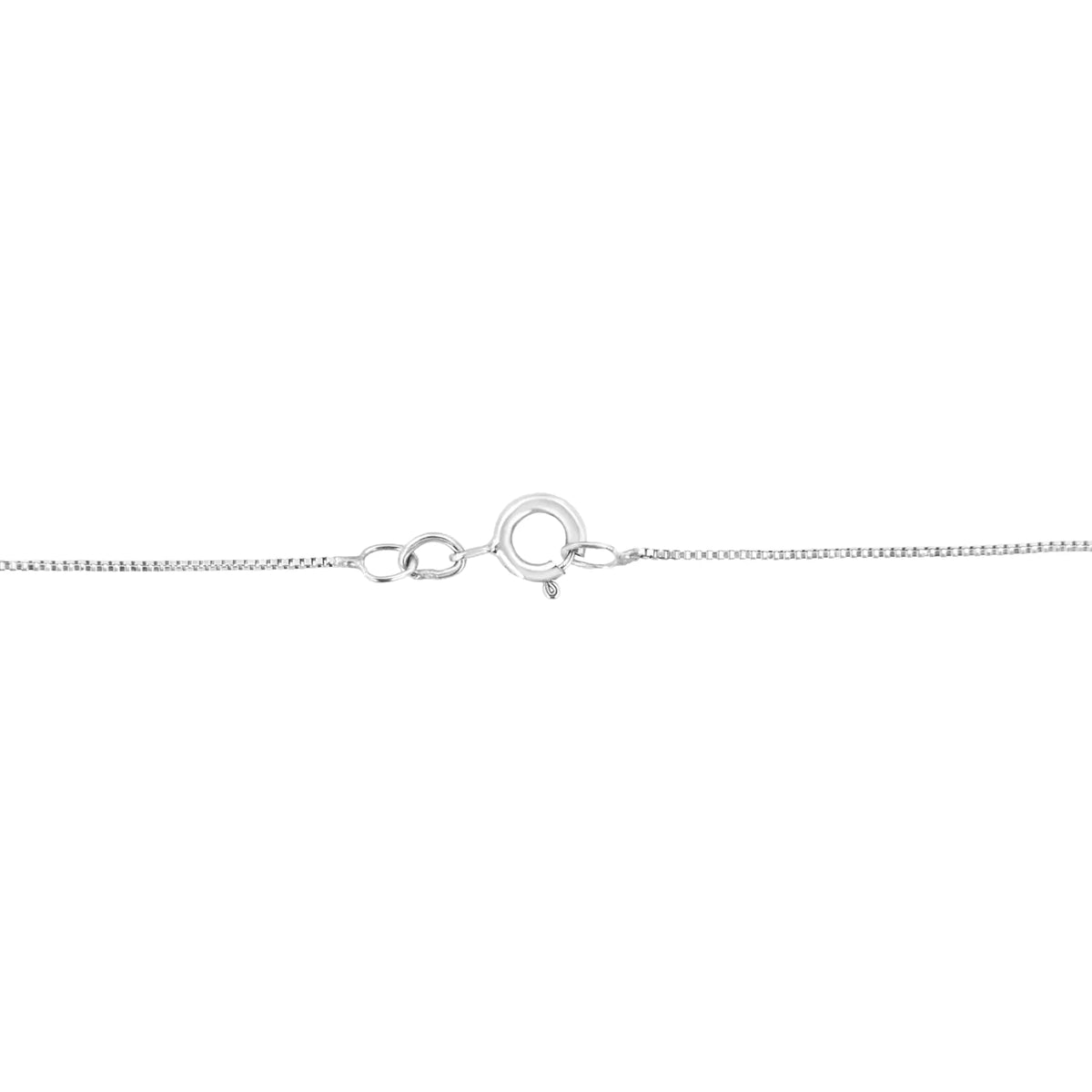 Collar con colgante de corazón abierto de diamantes de talla redonda de 3,0 cttw en plata de ley 925 (color IJ, claridad I2-I3) - 18"