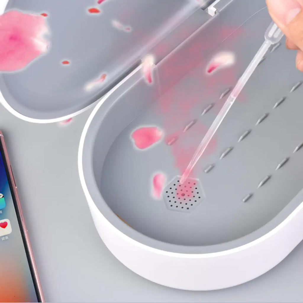 Sanicharge O2 Nettoie et charge votre téléphone