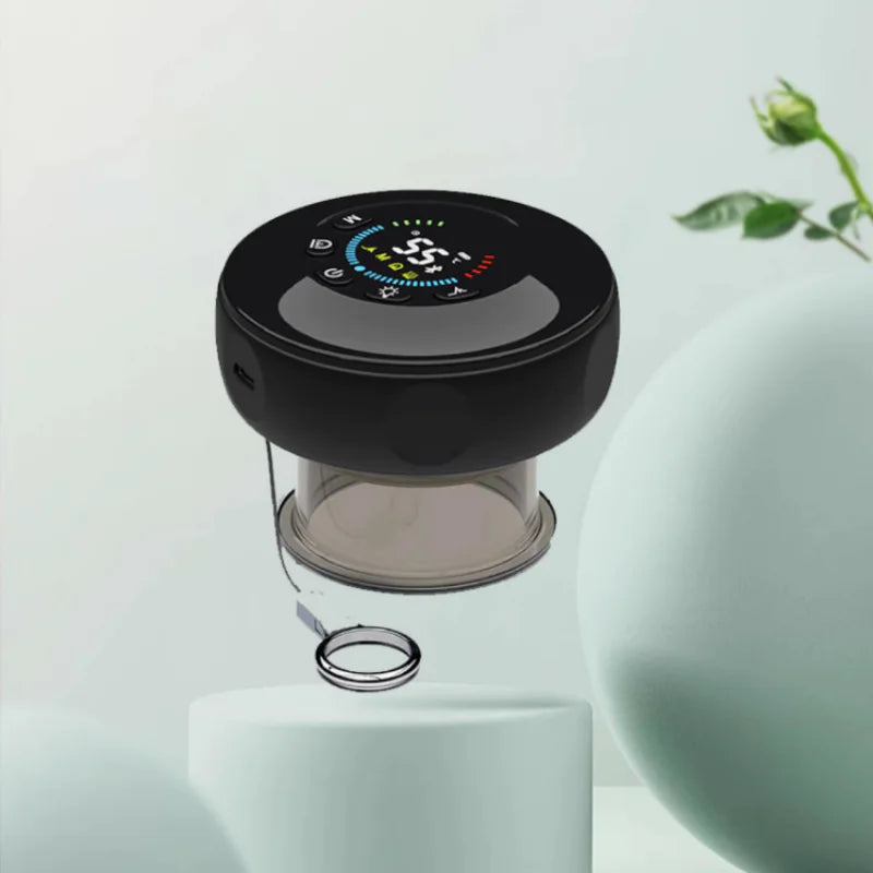 Appareil de massage électrique à ventouses pour physiothérapie à lumière rouge