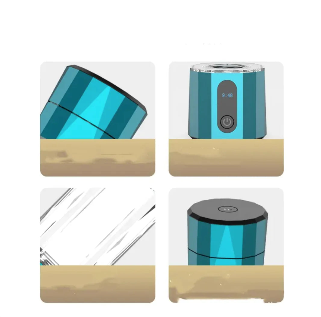 Vaso de agua hidrogenada