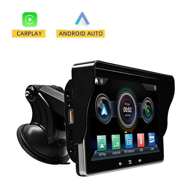 Reproductor de vídeo multimedia con radio para coche universal de 7 pulgadas